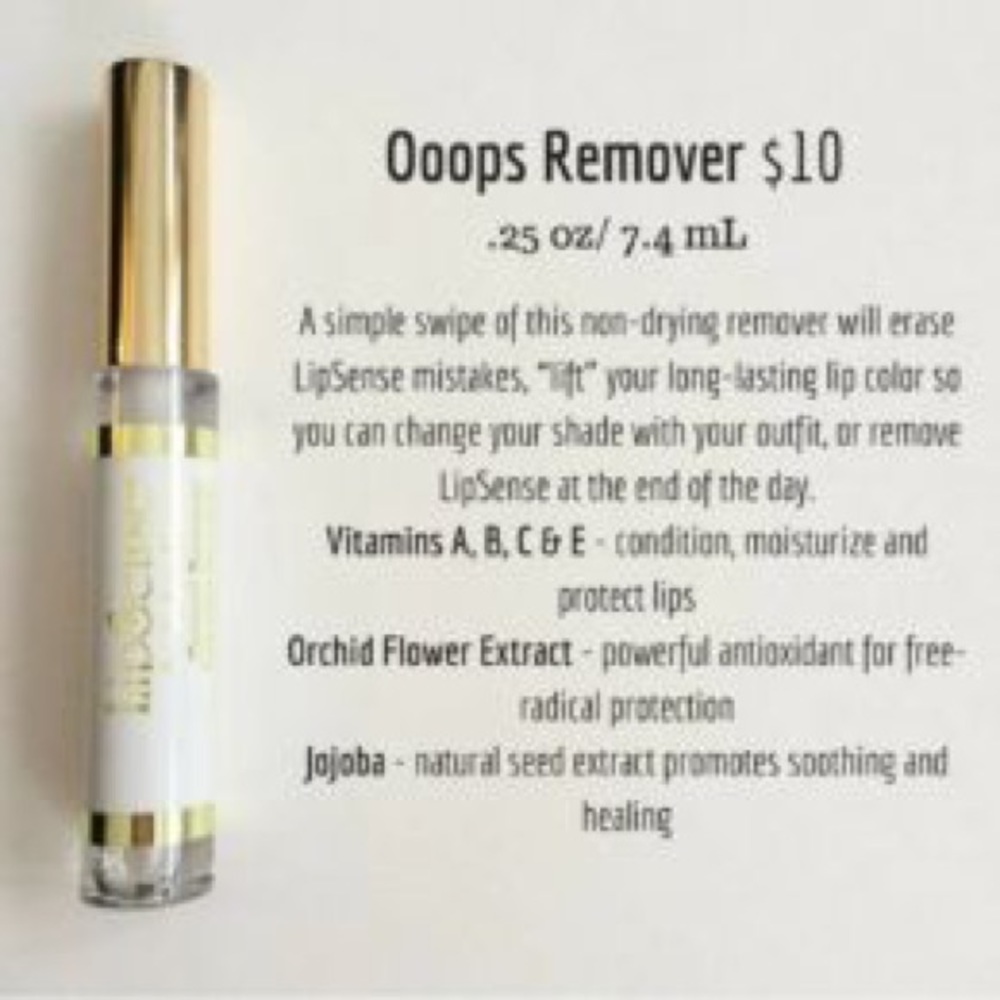 OOOPS LipSense remover